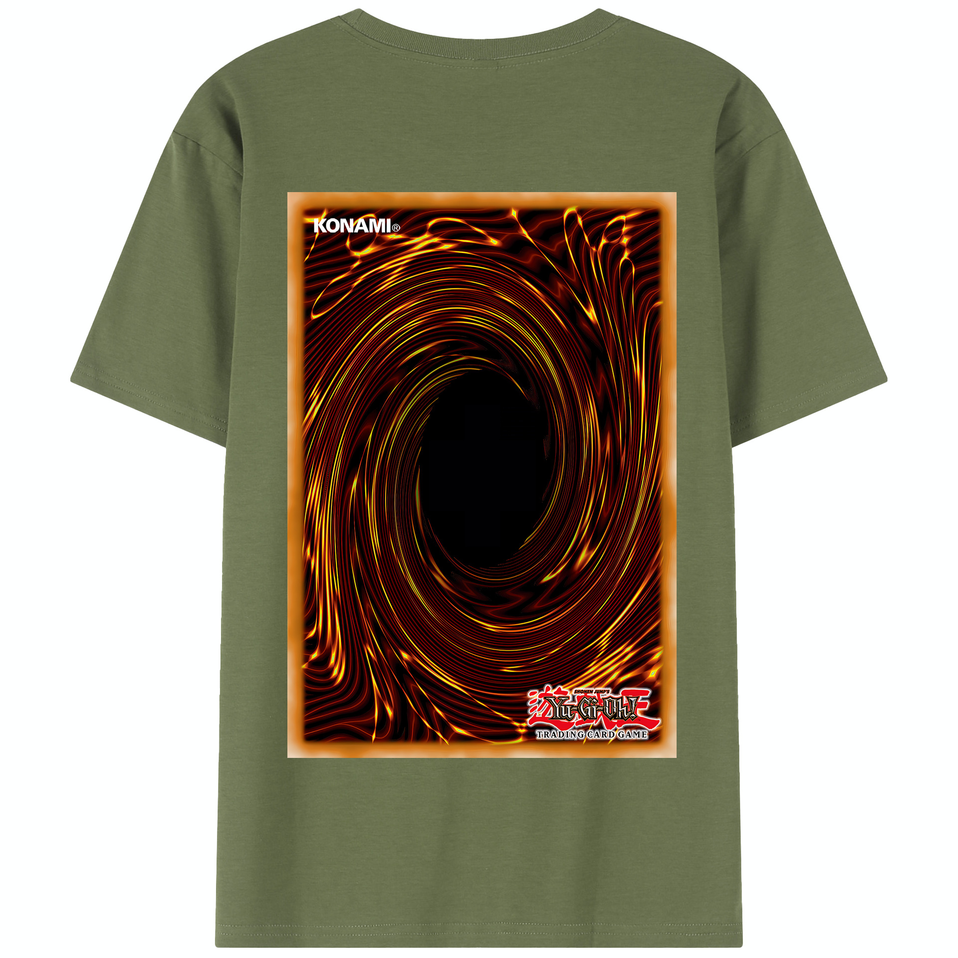 （画像用） 遊☆戯☆王 Yu-Gi-Oh! 綿100％半袖Tシャツ（背面プリント）